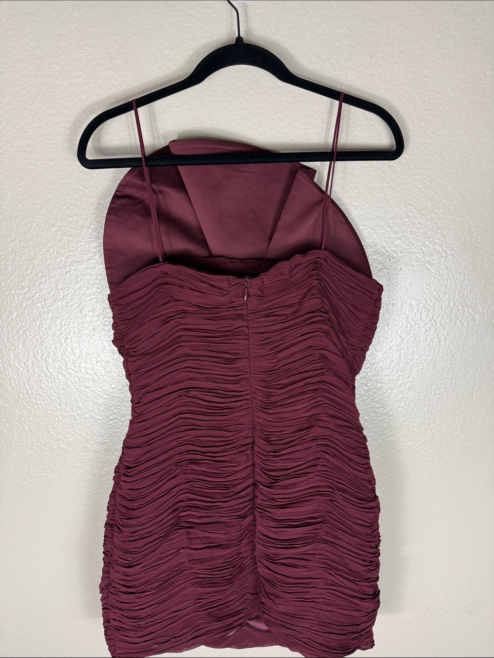 H&M x Magda Butrym ROSE-APPLIQUÉD GATHERED DRESS - Picture 7 of 9
